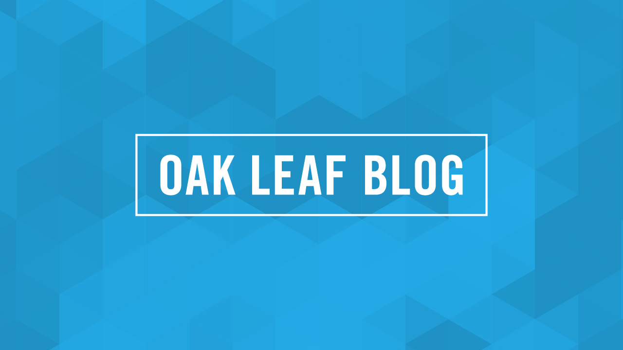 Oak Leaf Spring 2019
